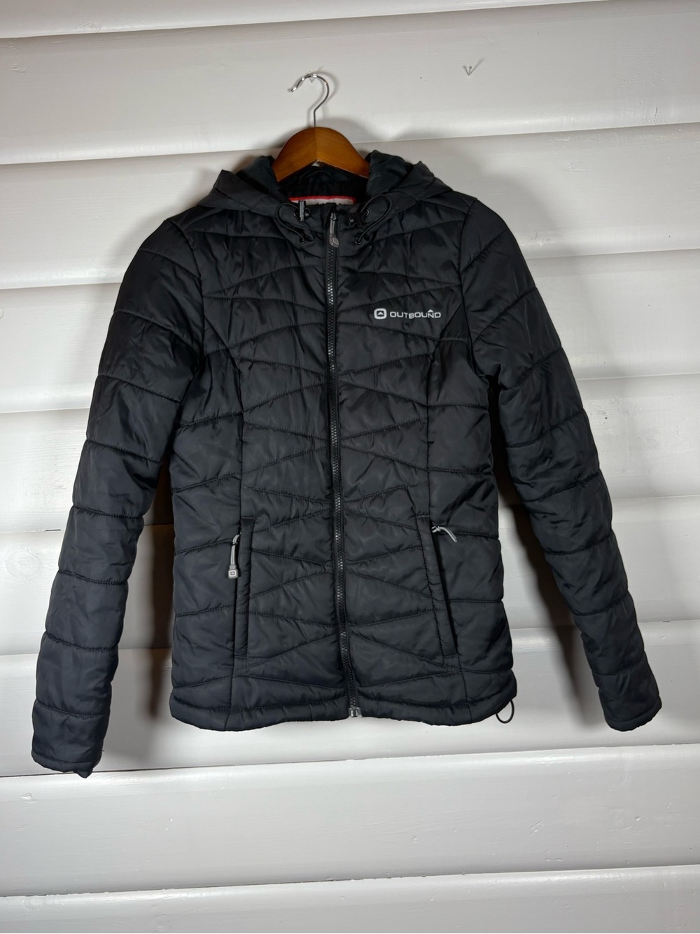 Outbound Lola Women’s Insulated Puffer Jacket Black XS Hooded